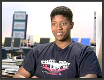 Image of Black male college student from